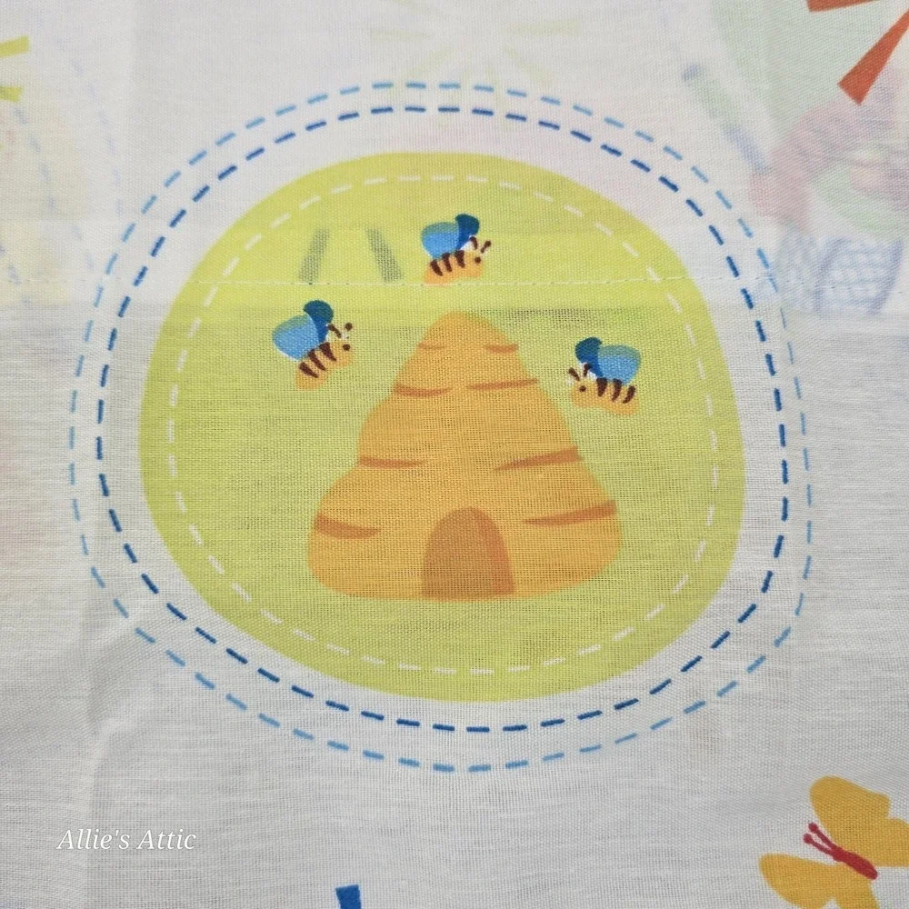 Winnie‎ The Pooh Disney Home Butterfly Valance Curtain Tigger Nursery Decor New